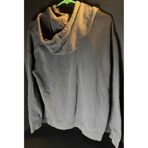 Vtg Nike Chicago Cubs Cursive Pullover Mens L Center Swoosh Hoodie Y2K Baseball - Picture 3 of 9